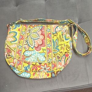 Floral Patterned Shoulder Bag